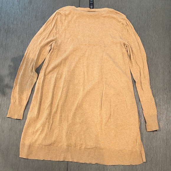 Chico's Black Label Camel Brown Crew Neck women’s Sweater size 0 - Picture 4 of 5